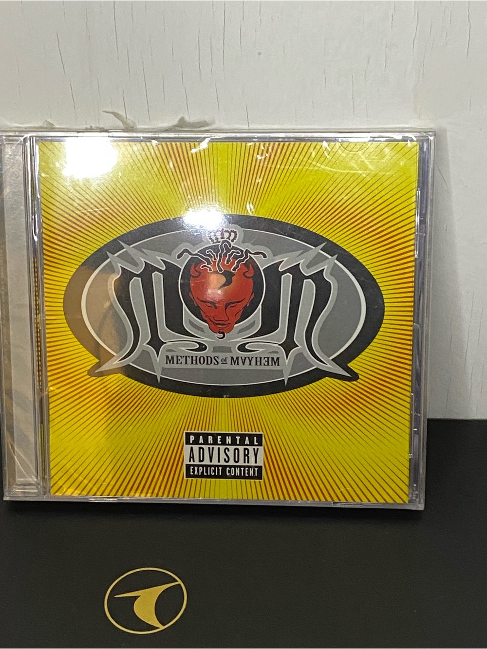 Methods of Mayhem CD - Yellow Cover with Red Logo